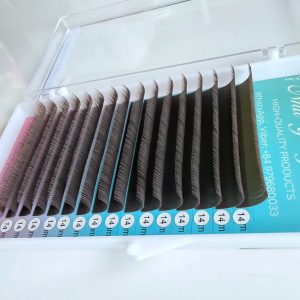 Eyelashes Tray Brown