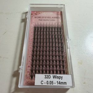 Wispy Double Wispy Camellia Eyelash 15d To 40d, Thickness 0.05/0.07, Lenght 10mm To 20mm Made In Viet Nam