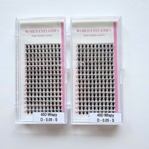 Wispy Double Wispy Camellia Eyelash 15d To 40d, Thickness 0.05/0.07, Lenght 10mm To 20mm Made In Viet Nam
