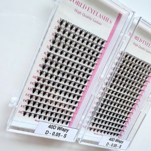 Wispy Double Wispy Camellia Eyelash 15d To 40d, Thickness 0.05/0.07, Lenght 10mm To 20mm Made In Viet Nam
