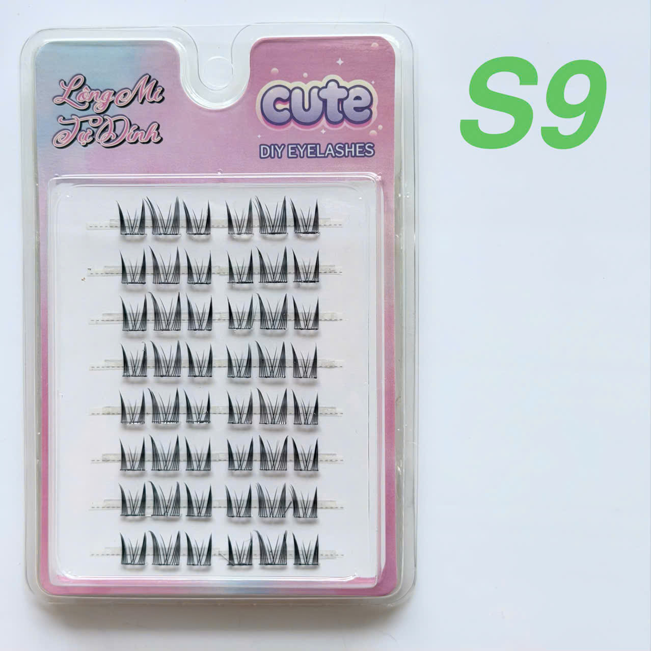 Customize Premium Natural Cluster Lashes Glue Water Strong Hold Proof Pre Glued Self Adhesive Cluster Lashes Customize Premium Natural Cluster Lashes Glue Water Strong Hold Proof Pre Glued Self Adhesive Cluster Lashes