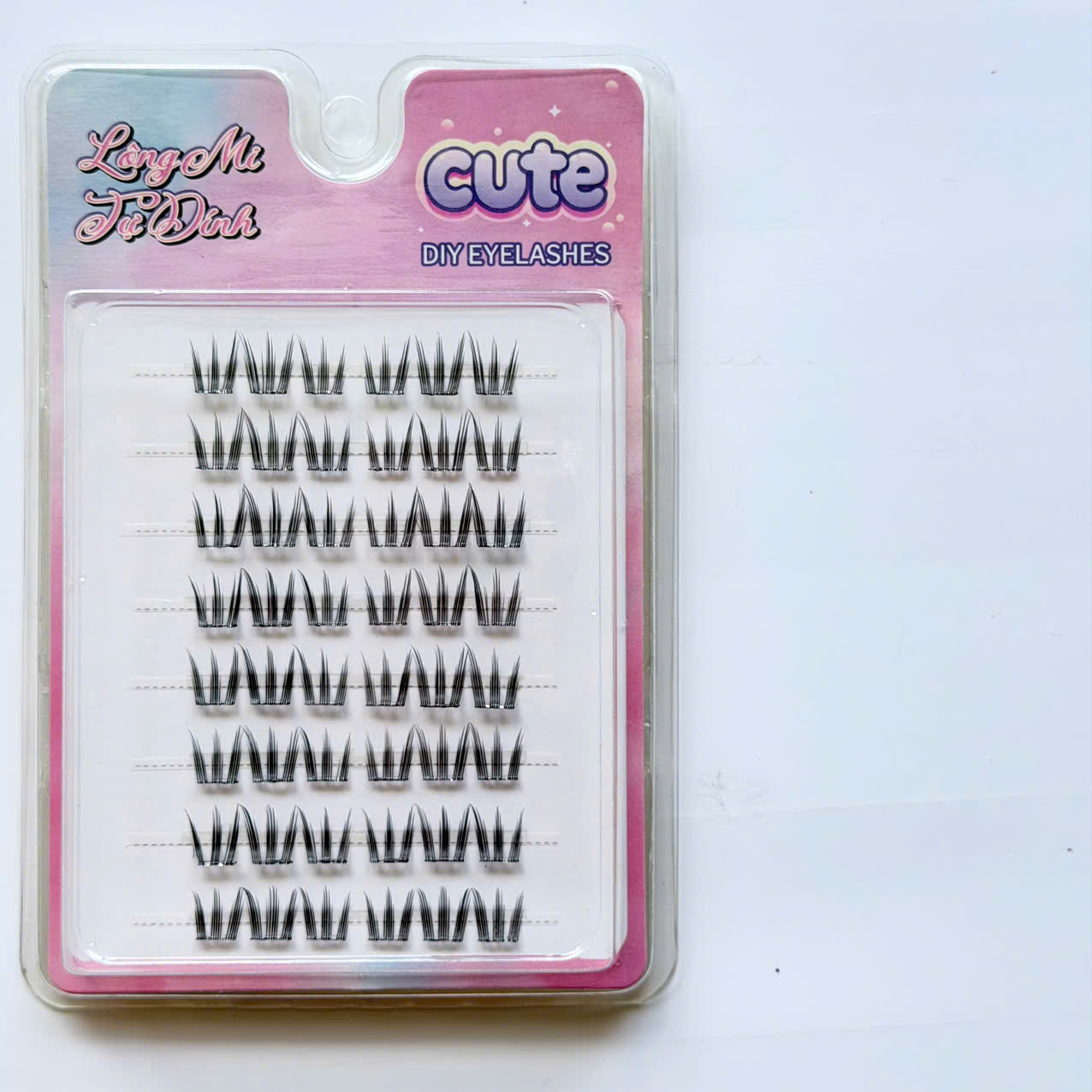 Customize Premium Natural Cluster Lashes Glue Water Strong Hold Proof Pre Glued Self Adhesive Cluster Lashes Customize Premium Natural Cluster Lashes Glue Water Strong Hold Proof Pre Glued Self Adhesive Cluster Lashes