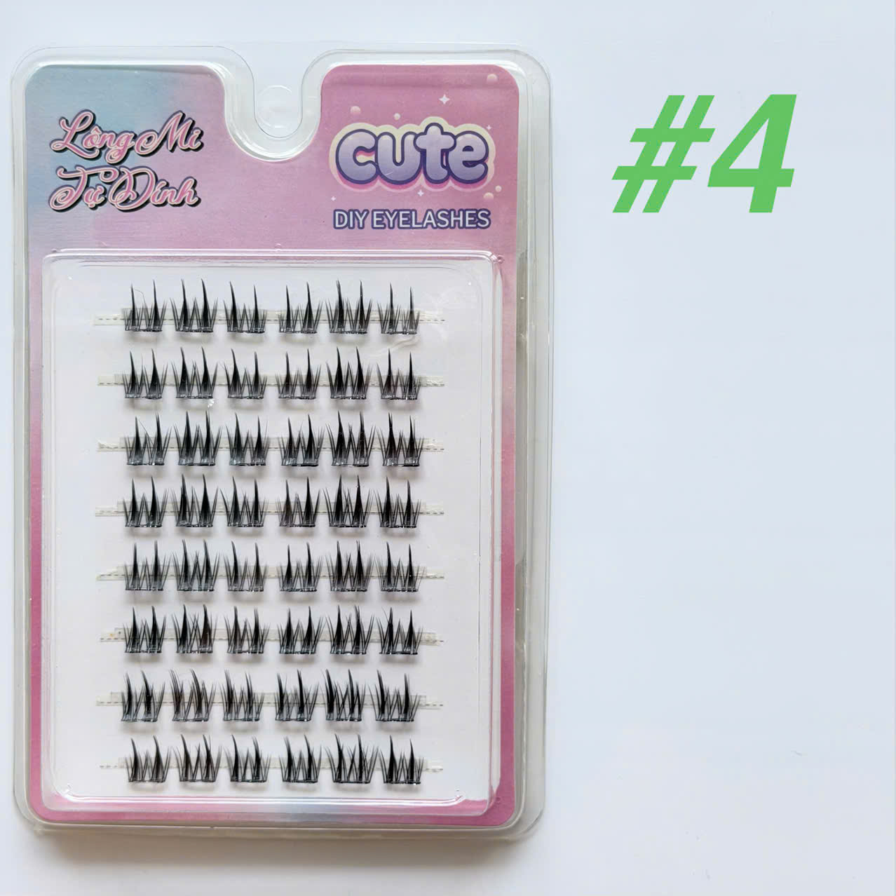 Customize Premium Natural Cluster Lashes Glue Water Strong Hold Proof Pre Glued Self Adhesive Cluster Lashes Customize Premium Natural Cluster Lashes Glue Water Strong Hold Proof Pre Glued Self Adhesive Cluster Lashes