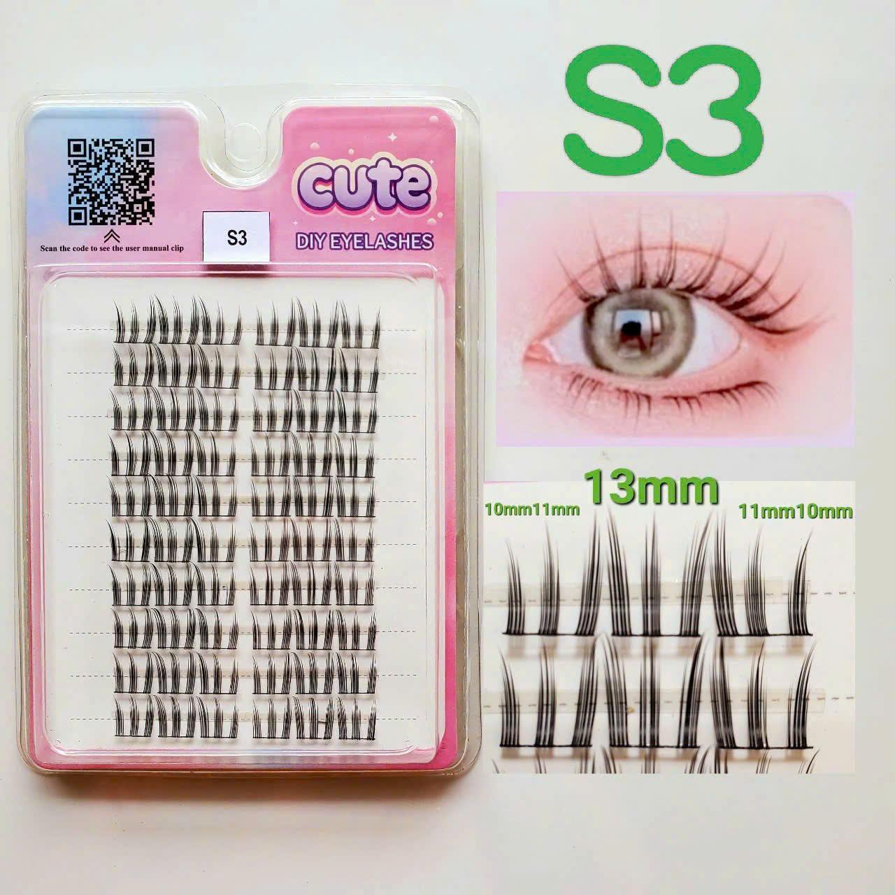 New Large Capacity 3 Lines 10 Lines Mischievous Elf Exquisite Folding Box Customized Soft Fiber False Eyelash New Large Capacity 3 Lines 10 Lines Mischievous Elf Exquisite Folding Box Customized Soft Fiber False Eyelash