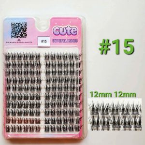 New Large Capacity 3 Lines 10 Lines Mischievous Elf Exquisite Folding Box Customized Soft Fiber False Eyelash