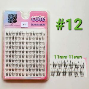 New Large Capacity 3 Lines 10 Lines Mischievous Elf Exquisite Folding Box Customized Soft Fiber False Eyelash