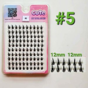New Large Capacity 3 Lines 10 Lines Mischievous Elf Exquisite Folding Box Customized Soft Fiber False Eyelash