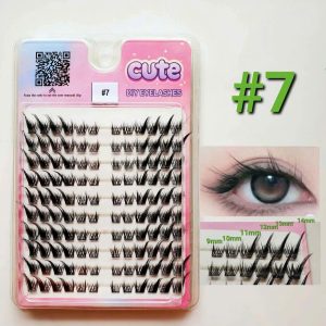 New Large Capacity 3 Lines 10 Lines Mischievous Elf Exquisite Folding Box Customized Soft Fiber False Eyelash