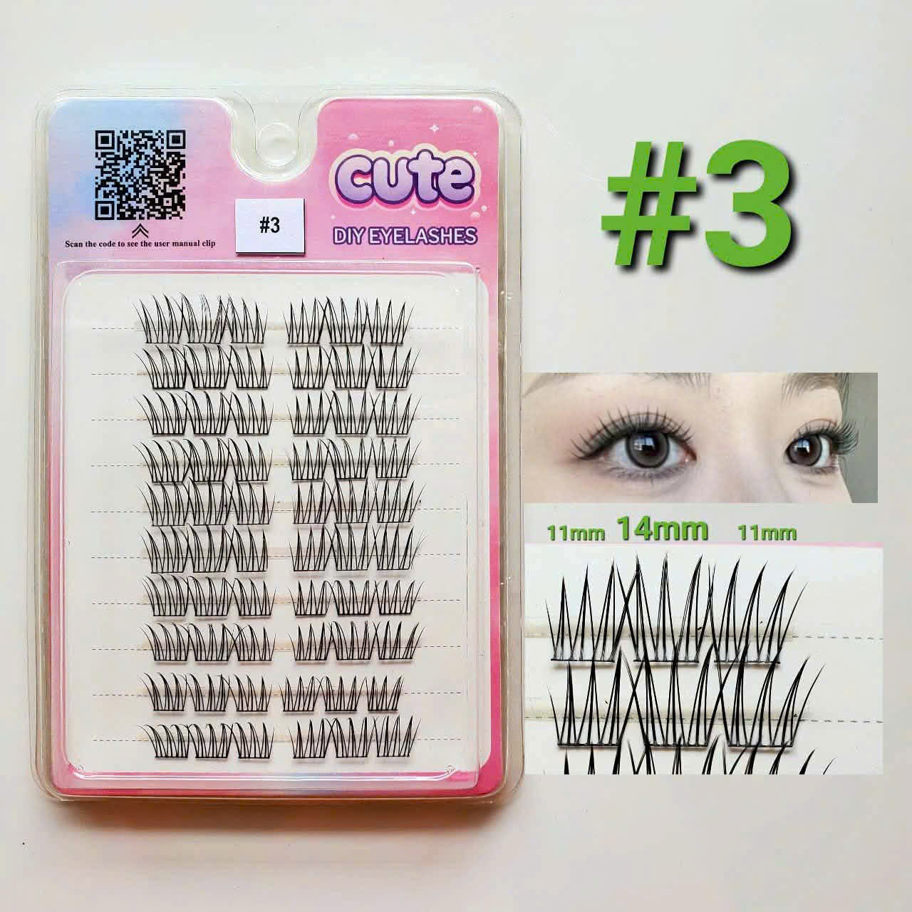 New Large Capacity 3 Lines 10 Lines Mischievous Elf Exquisite Folding Box Customized Soft Fiber False Eyelash New Large Capacity 3 Lines 10 Lines Mischievous Elf Exquisite Folding Box Customized Soft Fiber False Eyelash
