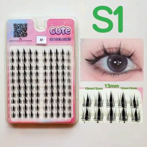 New Large Capacity 3 Lines 10 Lines Mischievous Elf Exquisite Folding Box Customized Soft Fiber False Eyelash