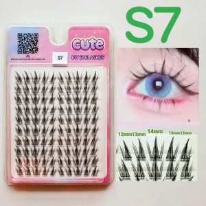 New Large Capacity 3 Lines 10 Lines Mischievous Elf Exquisite Folding Box Customized Soft Fiber False Eyelash