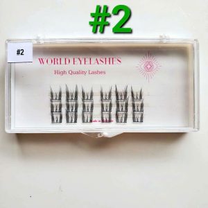 New Large Capacity 3 Lines 10 Lines Mischievous Elf Exquisite Folding Box Customized Soft Fiber False Eyelash