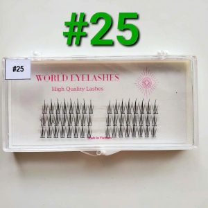 New Large Capacity 3 Lines 10 Lines Mischievous Elf Exquisite Folding Box Customized Soft Fiber False Eyelash
