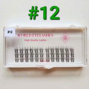 New Large Capacity 3 Lines 10 Lines Mischievous Elf Exquisite Folding Box Customized Soft Fiber False Eyelash