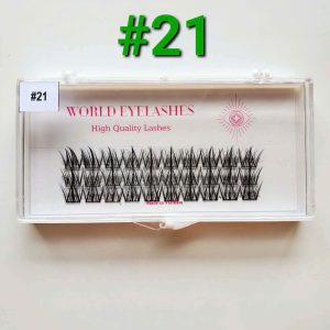 New Large Capacity 3 Lines 10 Lines Mischievous Elf Exquisite Folding Box Customized Soft Fiber False Eyelash