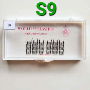 New Large Capacity 3 Lines 10 Lines Mischievous Elf Exquisite Folding Box Customized Soft Fiber False Eyelash