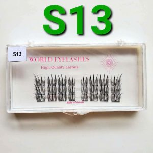 New Large Capacity 3 Lines 10 Lines Mischievous Elf Exquisite Folding Box Customized Soft Fiber False Eyelash