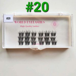 New Large Capacity 3 Lines 10 Lines Mischievous Elf Exquisite Folding Box Customized Soft Fiber False Eyelash