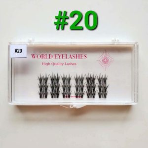 New Large Capacity 3 Lines 10 Lines Mischievous Elf Exquisite Folding Box Customized Soft Fiber False Eyelash